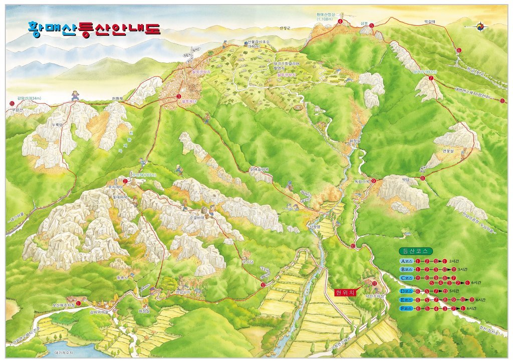 산철죽 군락지 이미지