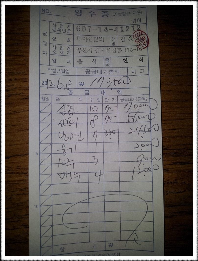 대야성갈비 이미지