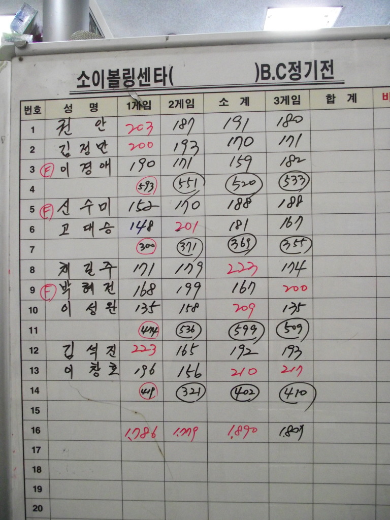 소이볼링장 이미지