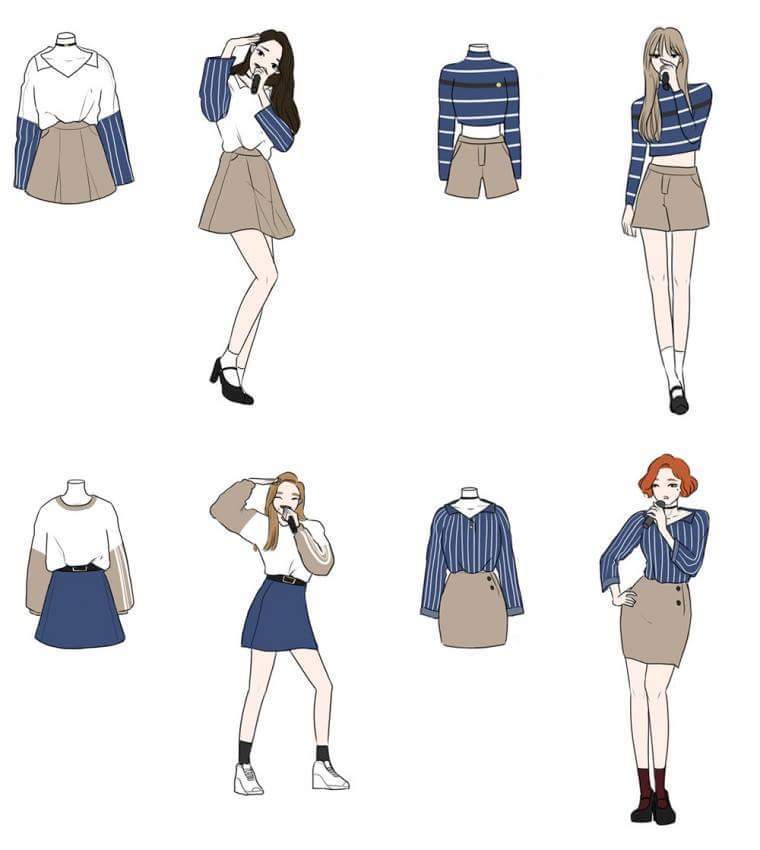 팬들이 코디해주는대로 무대 의상 입는 마마무 | 인스티즈