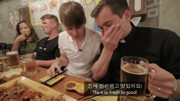 [영국남자] 영국신부님 홍대에서의 첫치맥 | 인스티즈