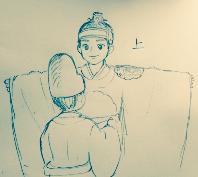 [구르미] 첫 연애하는 이영의 팔 각도 기분 상태.JPG | 인스티즈