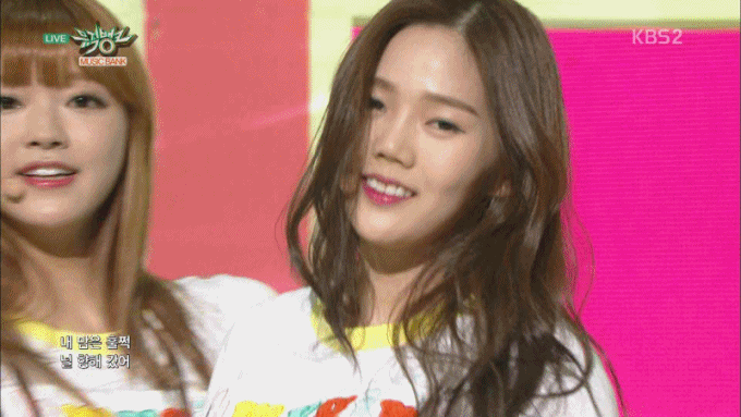[오마이걸] 오늘 뮤직뱅크 Liar Liar 움짤3 | 인스티즈
