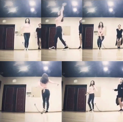 어제자 수지 인스타 (수지 춤선) | 인스티즈