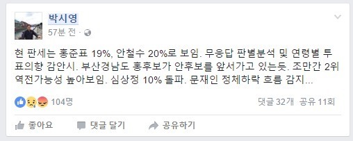 문재인 정체,하락 흐름 감지.jpg | 인스티즈