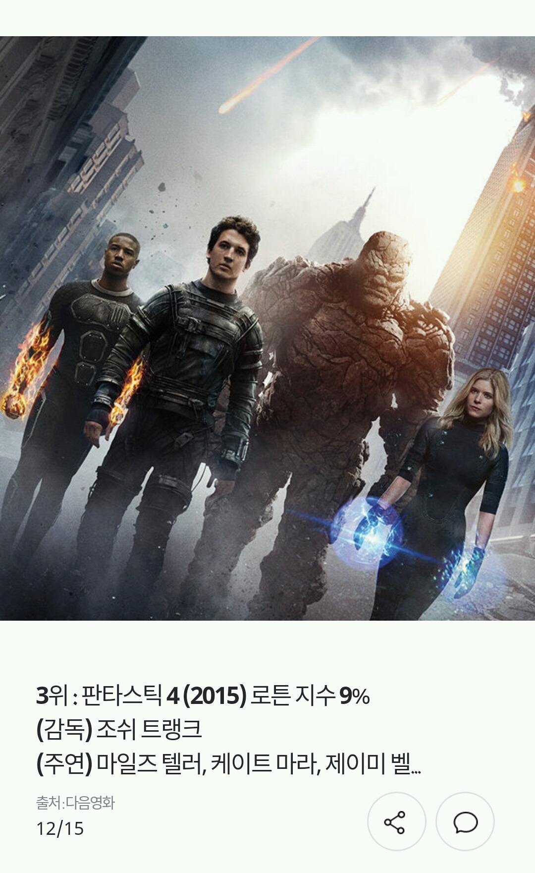 로른토마토지수로 알아보는 역대최악의 히어로 영화 | 인스티즈