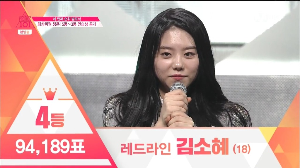 조만간 현재 상위권 연습생 들을 피똥싸게 할 프로듀스101 1인1투표 도입후 아이오아이 멤버들 성적 | 인스티즈