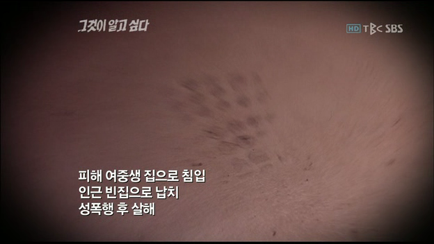 2010년 방송한 그것이 알고싶다 김길태 편에서도 보여줬던 경찰보다 100만배 나은 그알의 수사능력 | 인스티즈