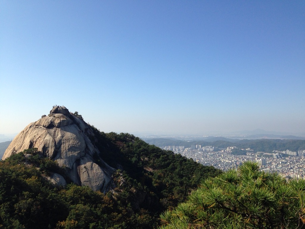 북한산 전경 이미지
