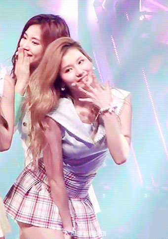 힐링의 사나.gif | 인스티즈