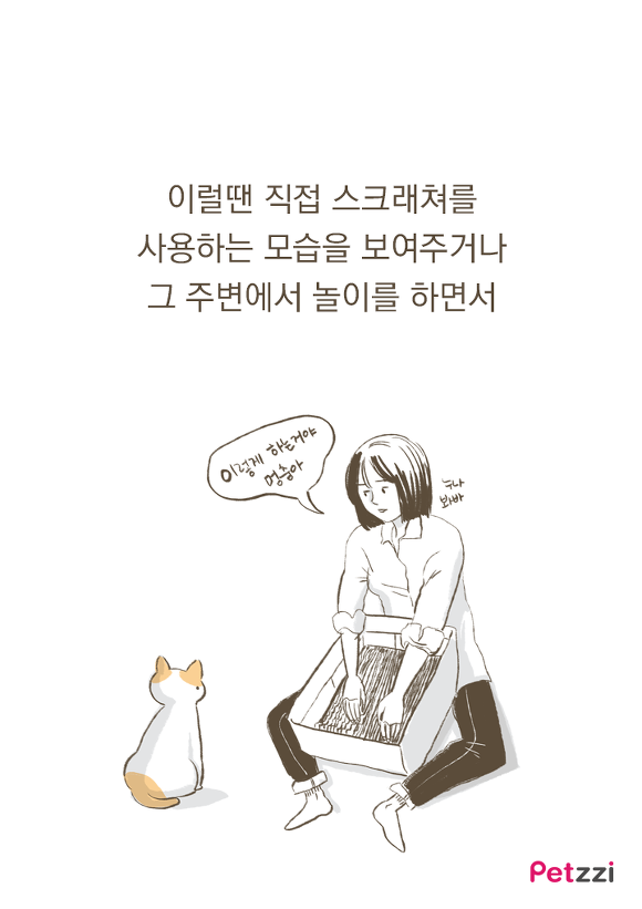 고양이가 긁는 이유(만화).jpg | 인스티즈