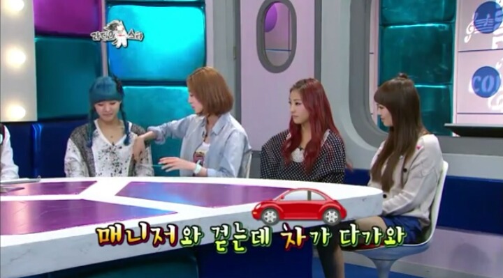 라스 시크릿 선화의 가장 좋아하는 스킨십 | 인스티즈
