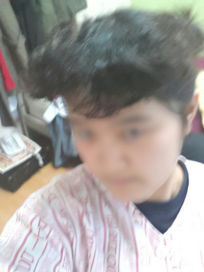 여고생의 집에서 하는 앞머리파마 | 인스티즈