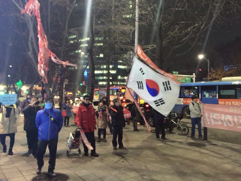 박근혜는 퇴진하라!!! 2015년 11월 28일 횃불시민연대 99차 부정선거 규탄집회 | 인스티즈