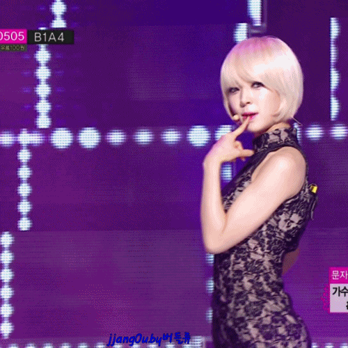 섹시한 초아의 시스루착시 의상 ㄷㄷㄷ.gif | 인스티즈