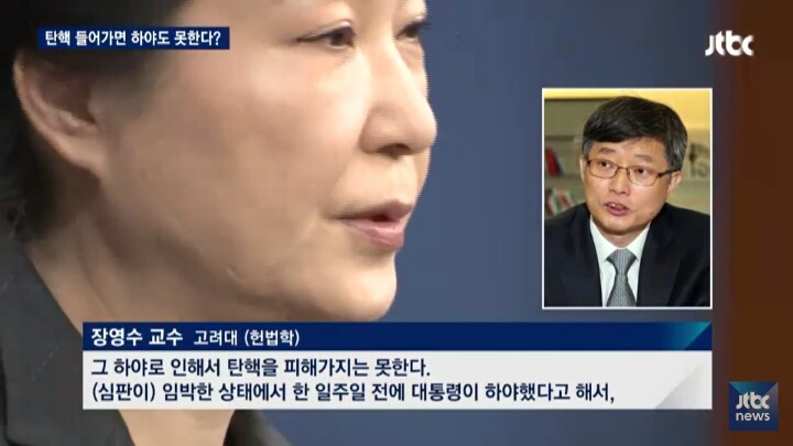 탄핵 갔을 시 하야 가능 여부 | 인스티즈