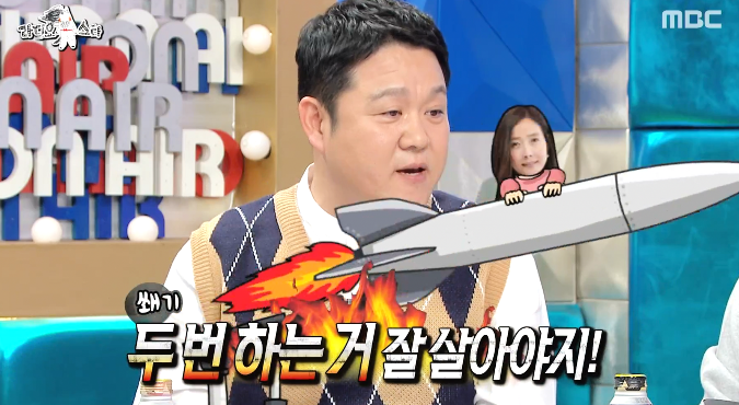 장난치다가 김구라한테 제대로 역습당하는 김국진.jpg | 인스티즈