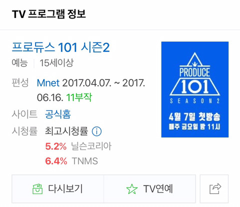 아무도 반박 못한다는 2017년 화제성 갑 프로그램 .jpg | 인스티즈