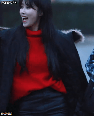 이젠 출근길에 팬들까지 이용하는 러블리즈 미주.jpgif | 인스티즈