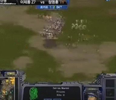 이제동이 테란을 가장 깔끔하고 스타일리쉬하게 요리한 경기.gif | 인스티즈