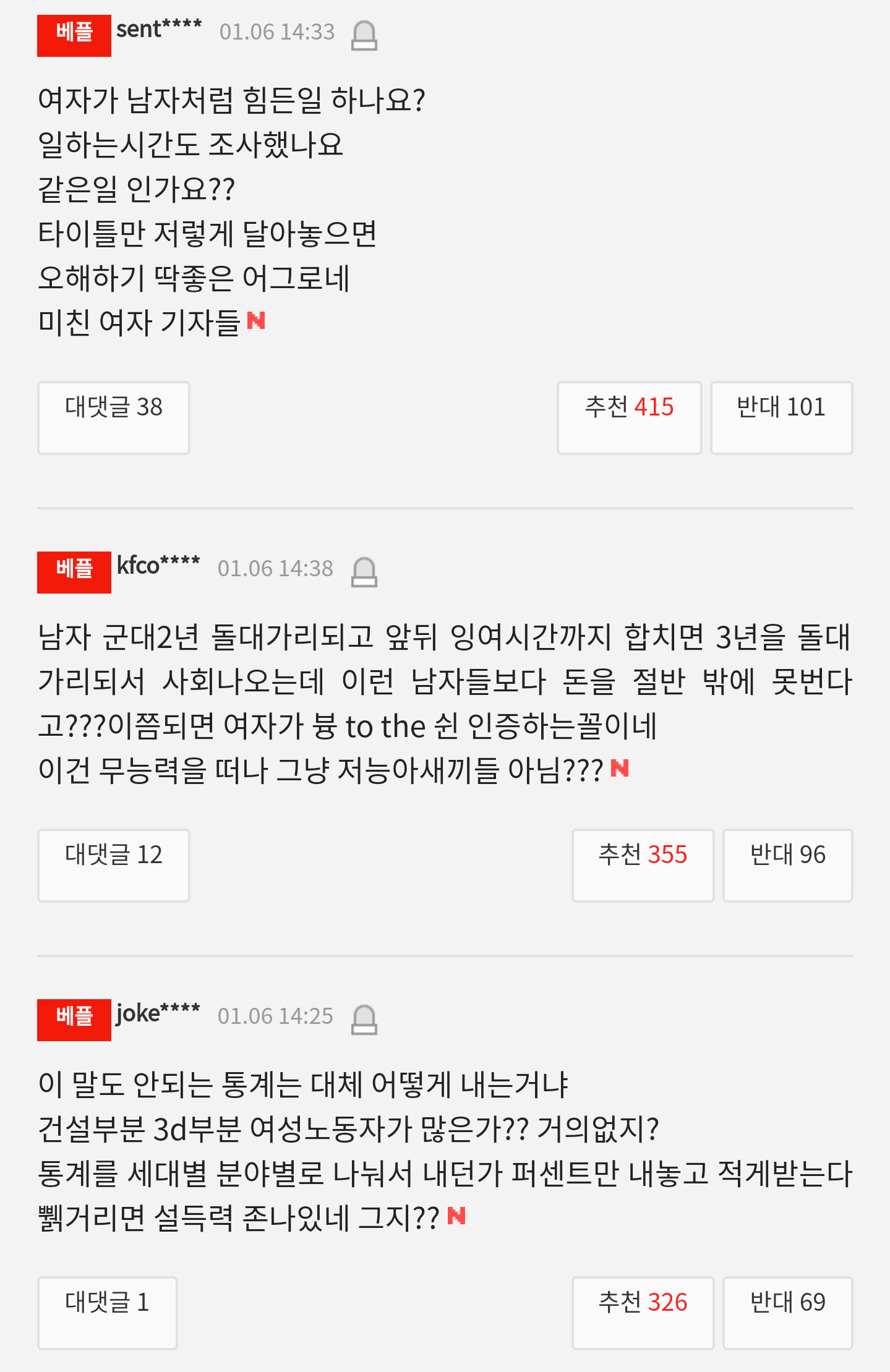 [2018韓직장인의애환-하] 男 100만원 벌 때 女 59만원 번다 | 인스티즈