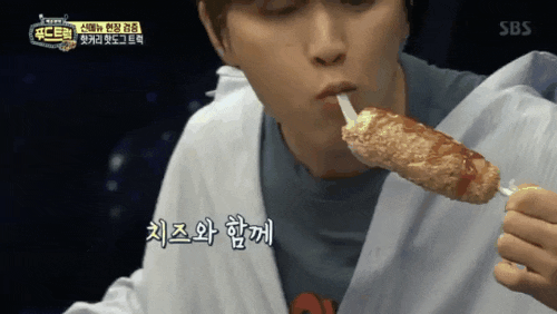 푸드트럭 맛평가 하랬더니 폭풍먹방 하는 산들 | 인스티즈