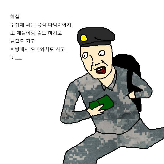 [만화] 이등병이 신병위로 휴가 나온 만화 | 인스티즈