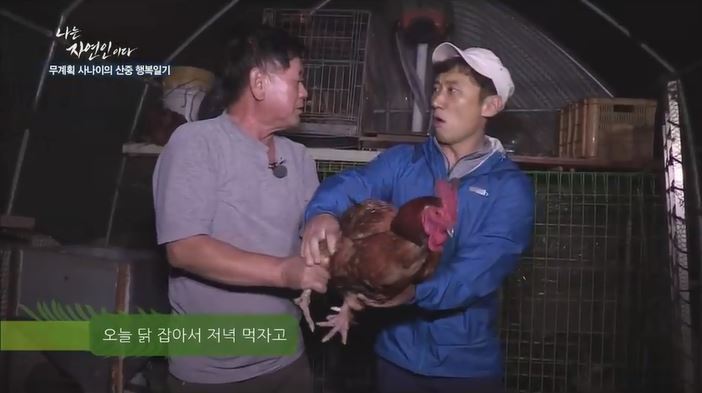 이승윤을 위해 닭 잡는 자연인 | 인스티즈