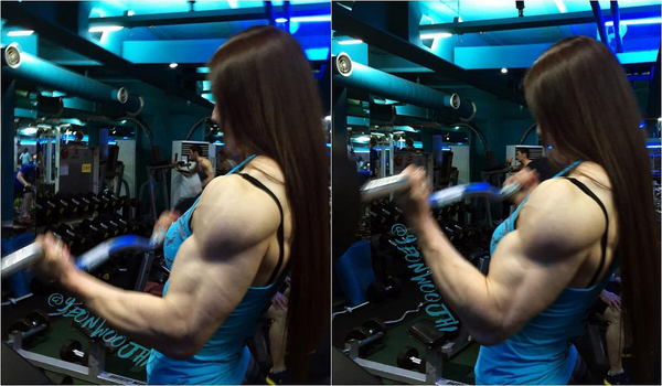 아시아 최초 IFBB 프로 여자 피지크 선수 | 인스티즈