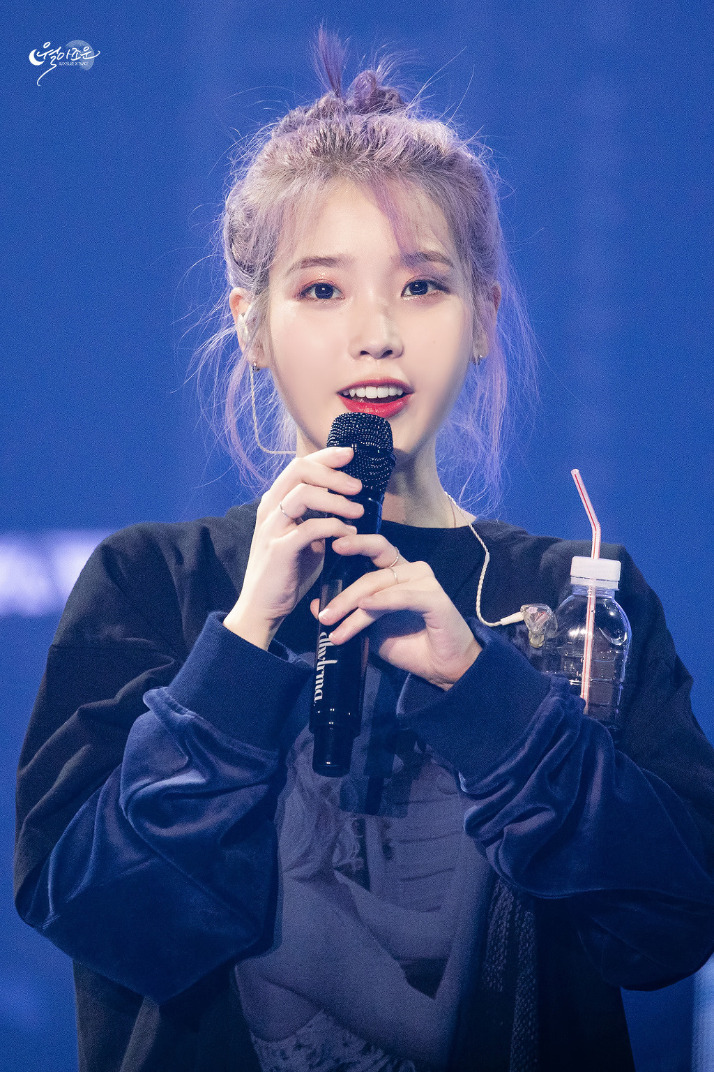 보라색 머리 아이유.jpg | 인스티즈