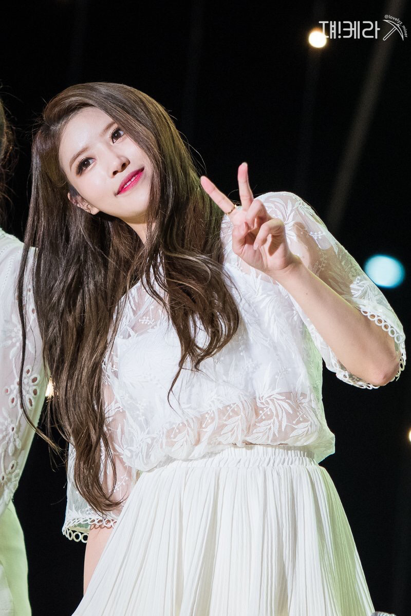 [러블리즈] 비가 많이 와서 미주 | 인스티즈