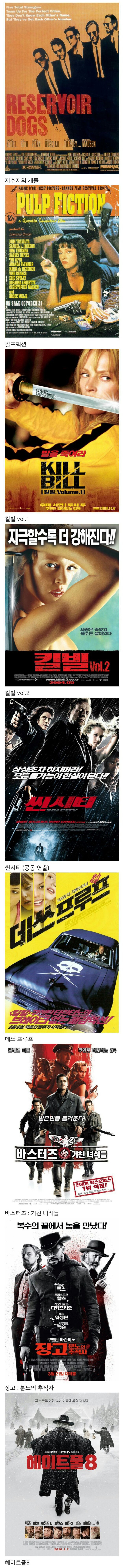 쿠엔틴 타란티노 최고의 영화는? | 인스티즈