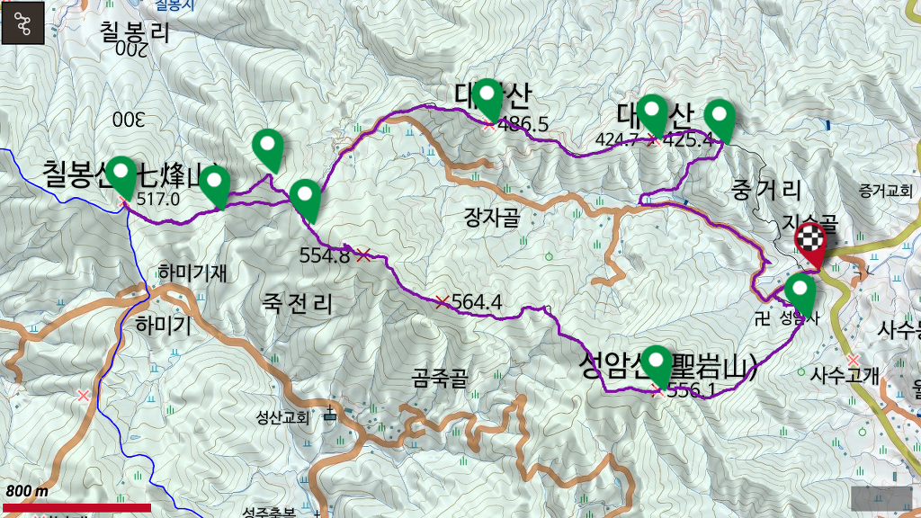 칠봉산농원 이미지