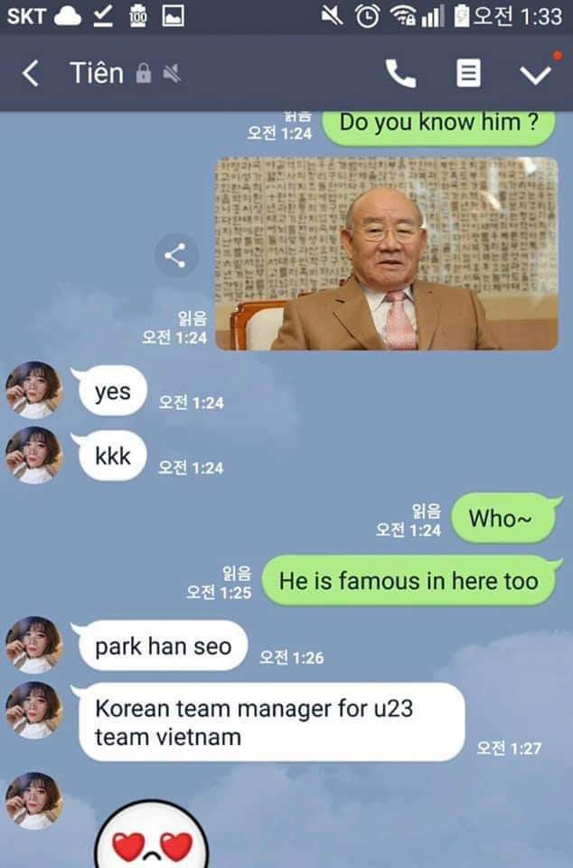 베트남 여성에게 박항서 아냐고 물어보기 | 인스티즈