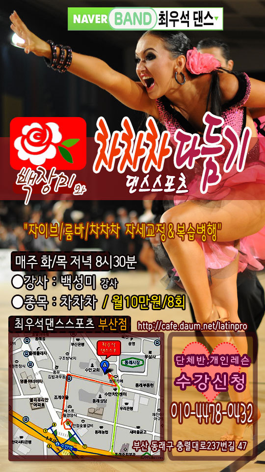 백장미댄스 이미지
