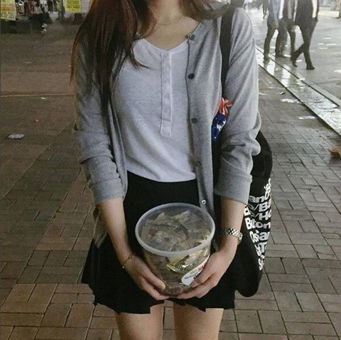 가상여친룩으로 제일 맘에 드는 스타일은? | 인스티즈