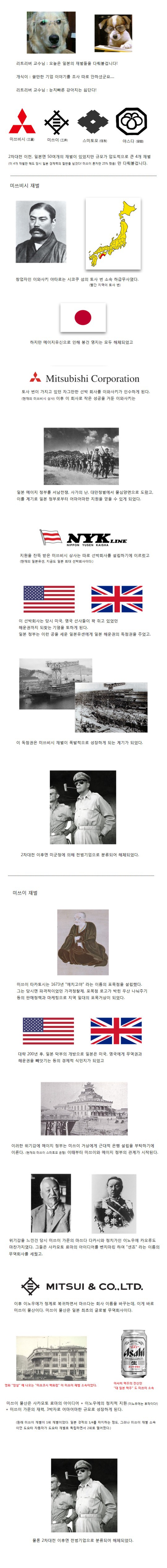 일본의 재벌에 대해 알아보자.ALABOJA | 인스티즈